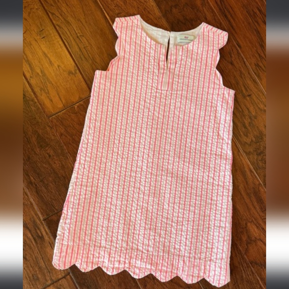 Vinyard Vines Seersucker Girls Dress Size 12